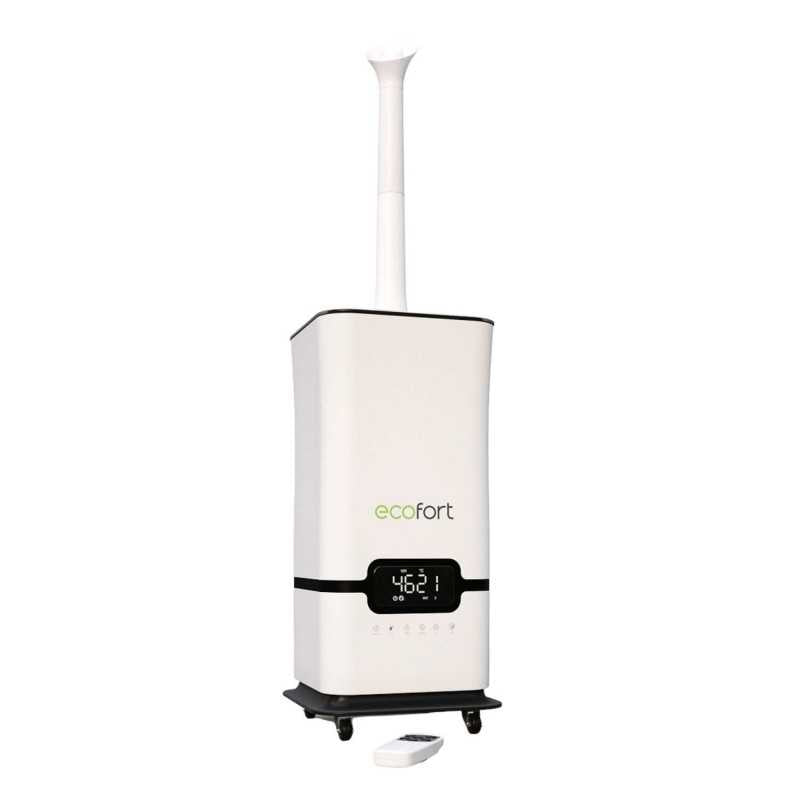 Ecofort ecoQ HumidAir U1500 Luftbefeuchter – Ultraschall, 1'500 ml/h, 16 l Tank, bis 200 m², Hygrostat
