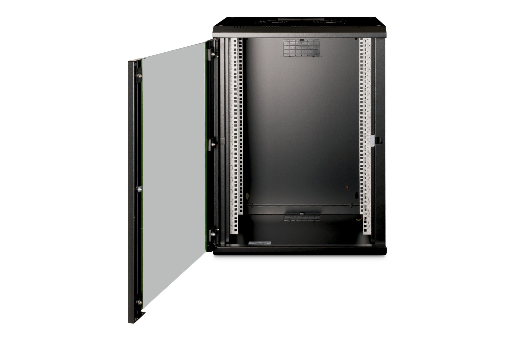 Digitus Unique – 19" Wandverteiler 16U, IP20, abschliessbar, 600 × 450 × 820 mm, schwarz, Stahl