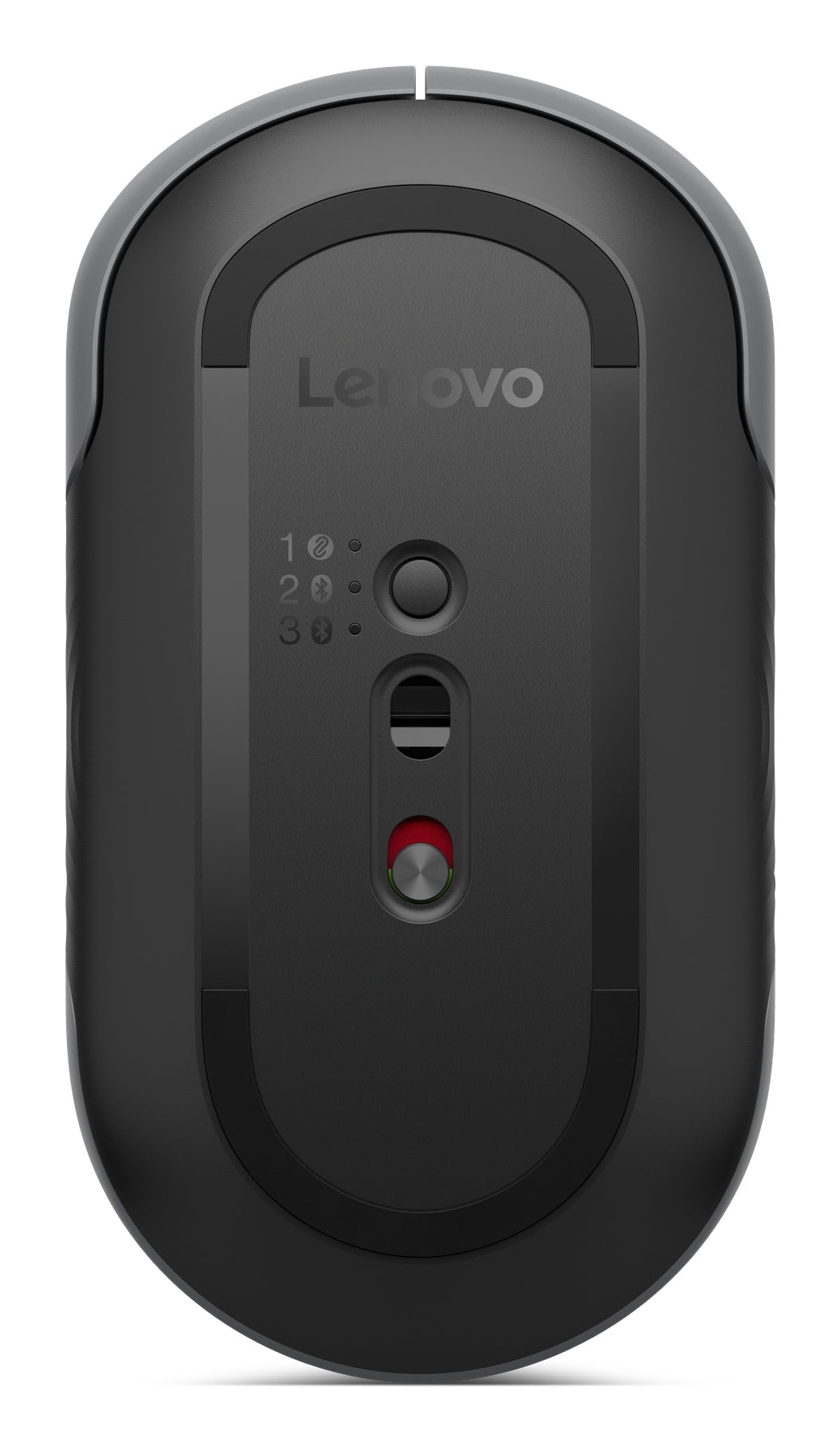 Lenovo 700 Mouse Office Ambidextrous – Maus – Kabellos (Bluetooth/2,4 GHz), beidhändig, Grau