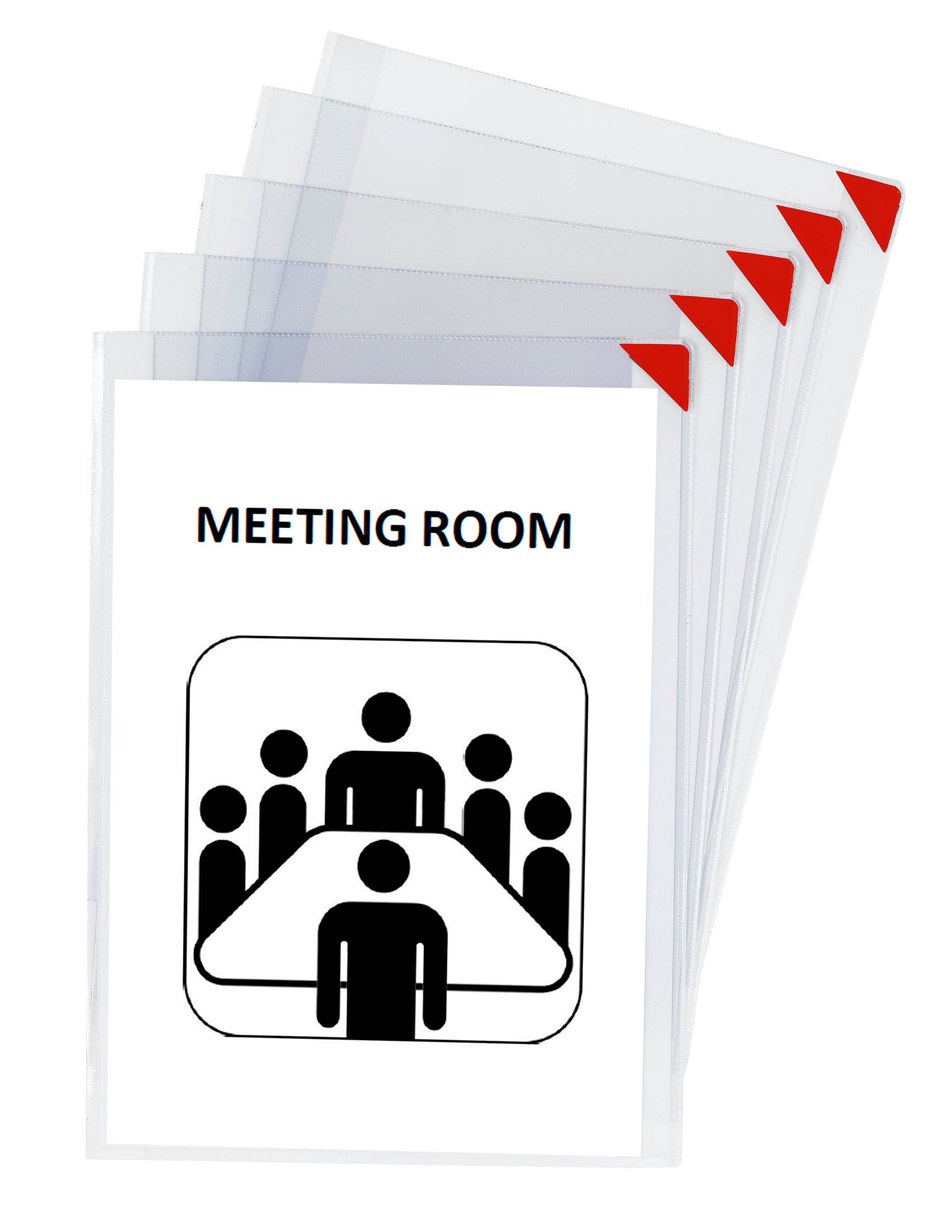 3L Plakattasche – für A3 – selbstklebend, Magnet-Ecke – entspiegelt – transparent – 325×480×5 mm – 2 Stk.
