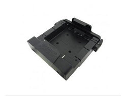 Gamber-Johnson Fahrzeug-Dock für Zebra ET50/55 10" – VESA 75×75, mit Riegel – Schwarz