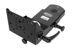 Gamber-Johnson MONGOOSE 9IN Verriegelbarer Schiebearm – Monitorarm Tischhalterung – 360° drehbar, neigbar – Schwarz