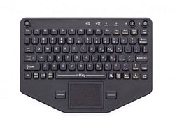 Gamber-Johnson Tastatur, kabellos, US-Layout (EN), Fullsize (mit Ziffernblock), einfarbige Beleuchtung