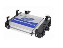 Gamber-Johnson Laptop-Ständer – bis 15,7", verstellbar – Schwarz/Grau