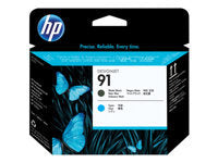 HP Druckkopf Nr. 91 – Schwarz/Cyan, 24 ml