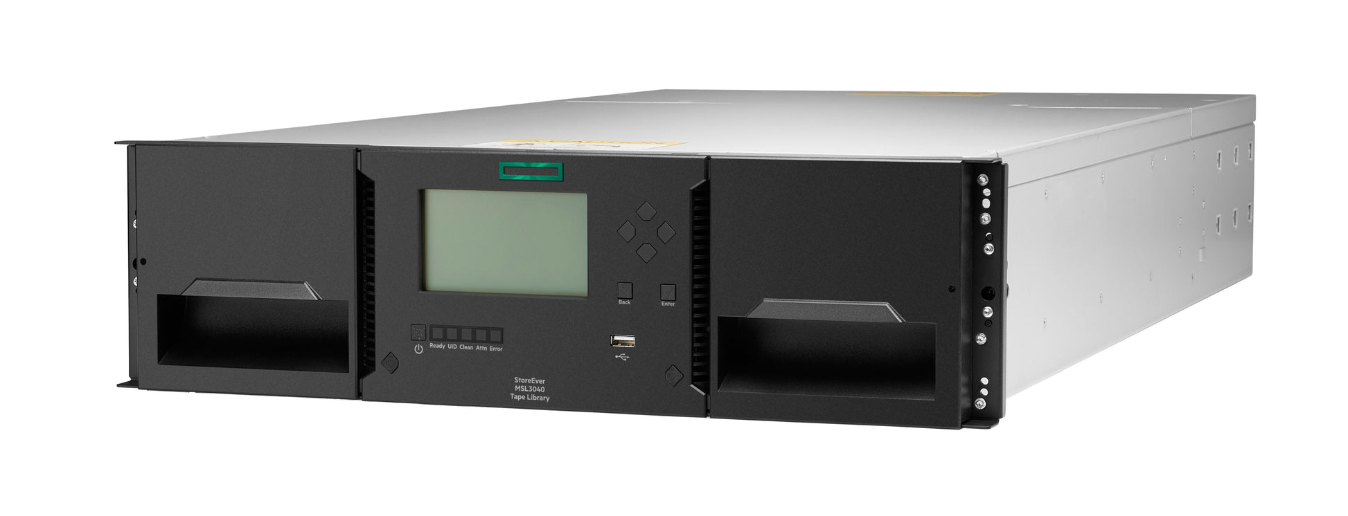 HPE MSL3040 Skalierbares Basismodul – Rack 3U Speicher-Autoloader, SAS, Fiberkanal