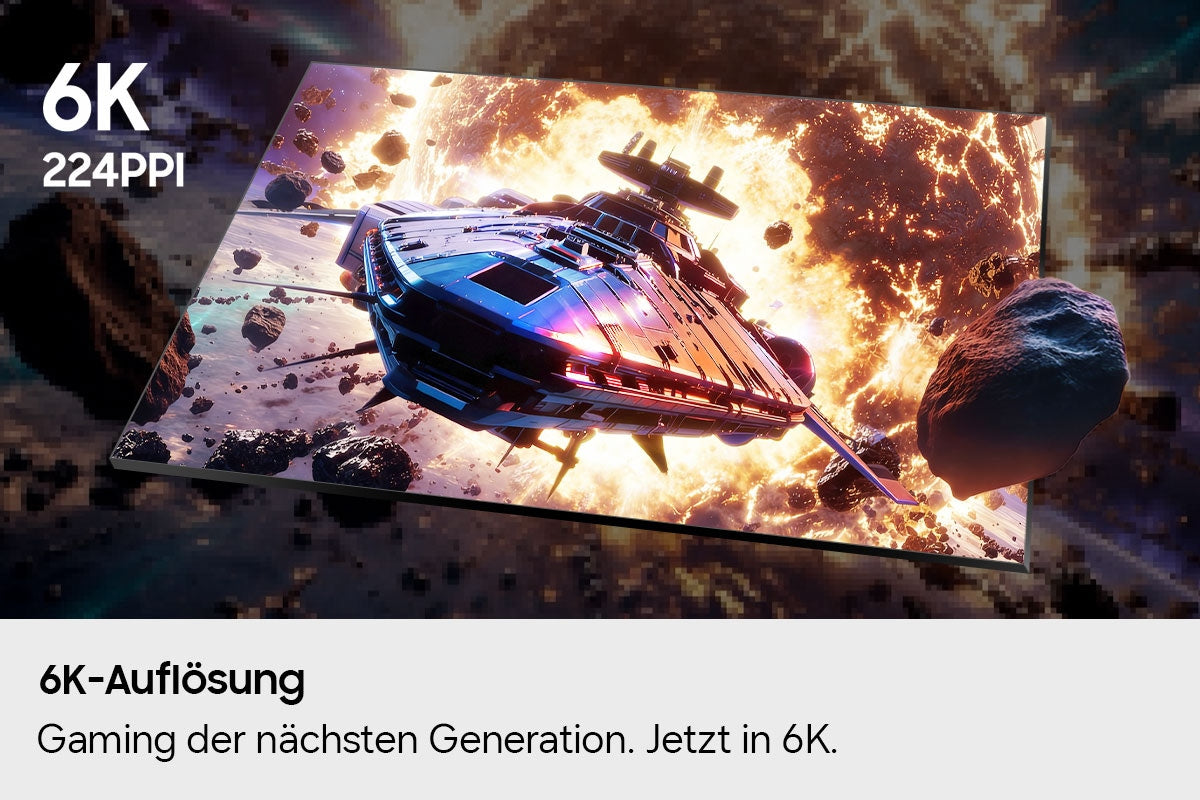 Samsung Odyssey G8 G80HS – 32", 6144 × 3456, IPS, 330 Hz, HDR10+