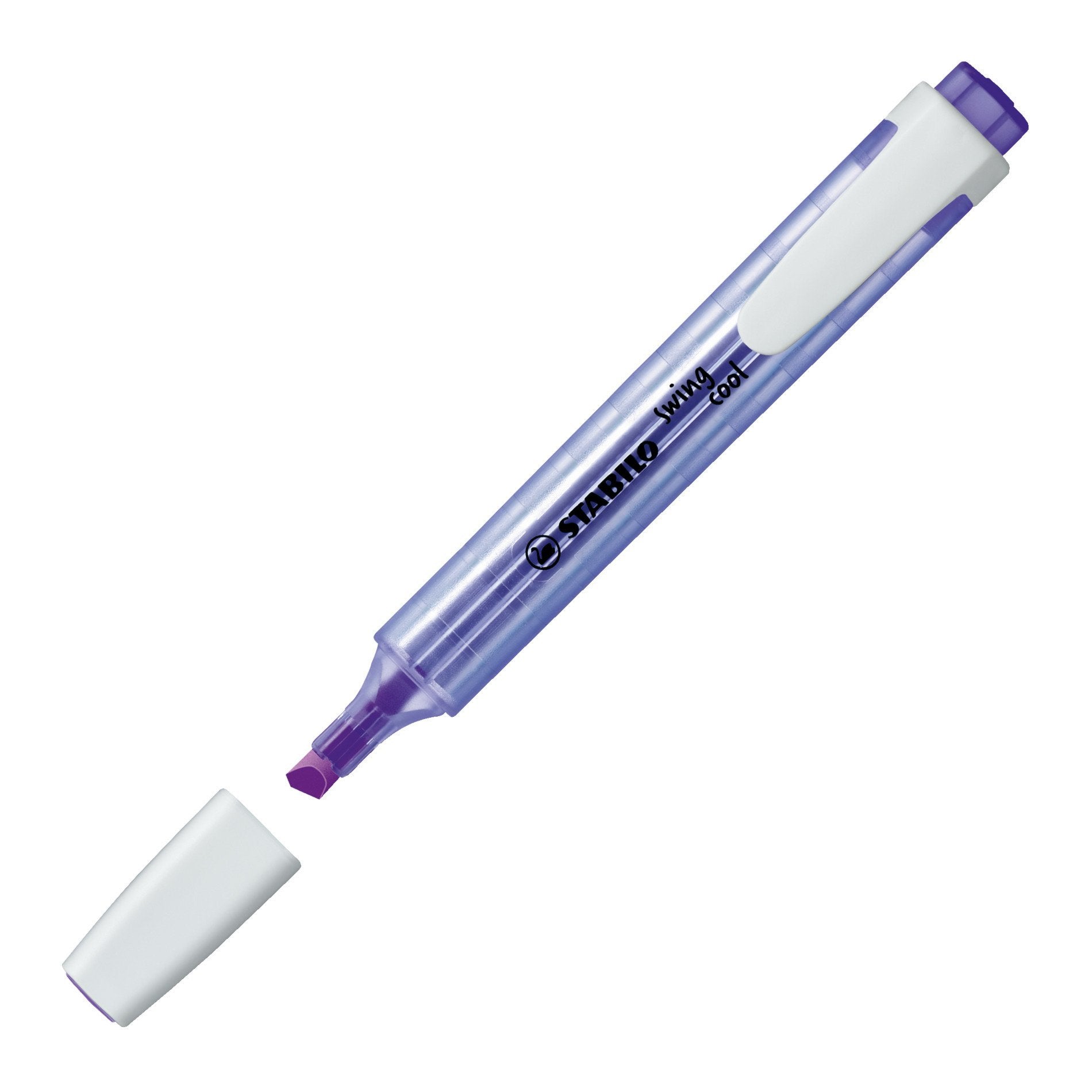 STABILO Swing Cool Textmarker Lavendel – Keilspitze, 1–4 mm