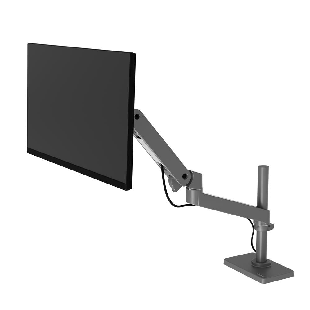 Ergotron LX Pro 45-709-293 – Monitorarm Tischhalterung – 1 Monitor – bis 34" – VESA 75×75/100×100 mm