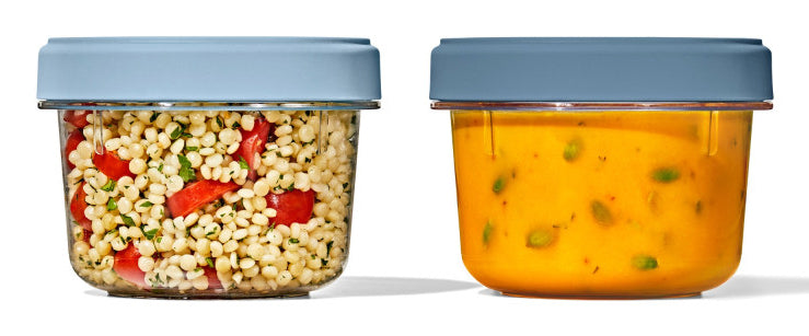 OXO Vorratsdose 550 ml, Ø 11,7 × 8,9 cm, Kunststoff, Transparent