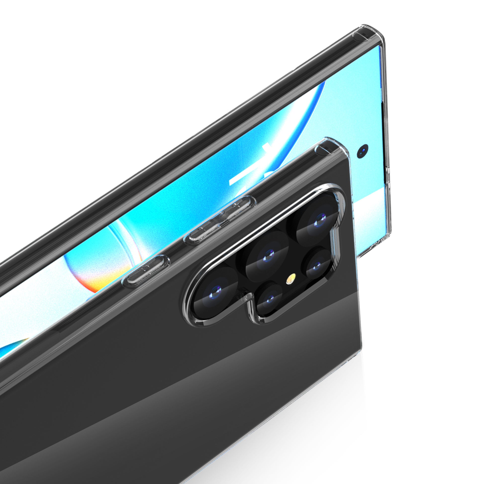 nevox StyleShell Flex – Backcover – für Samsung Galaxy S25 Ultra, TPU, Transparent