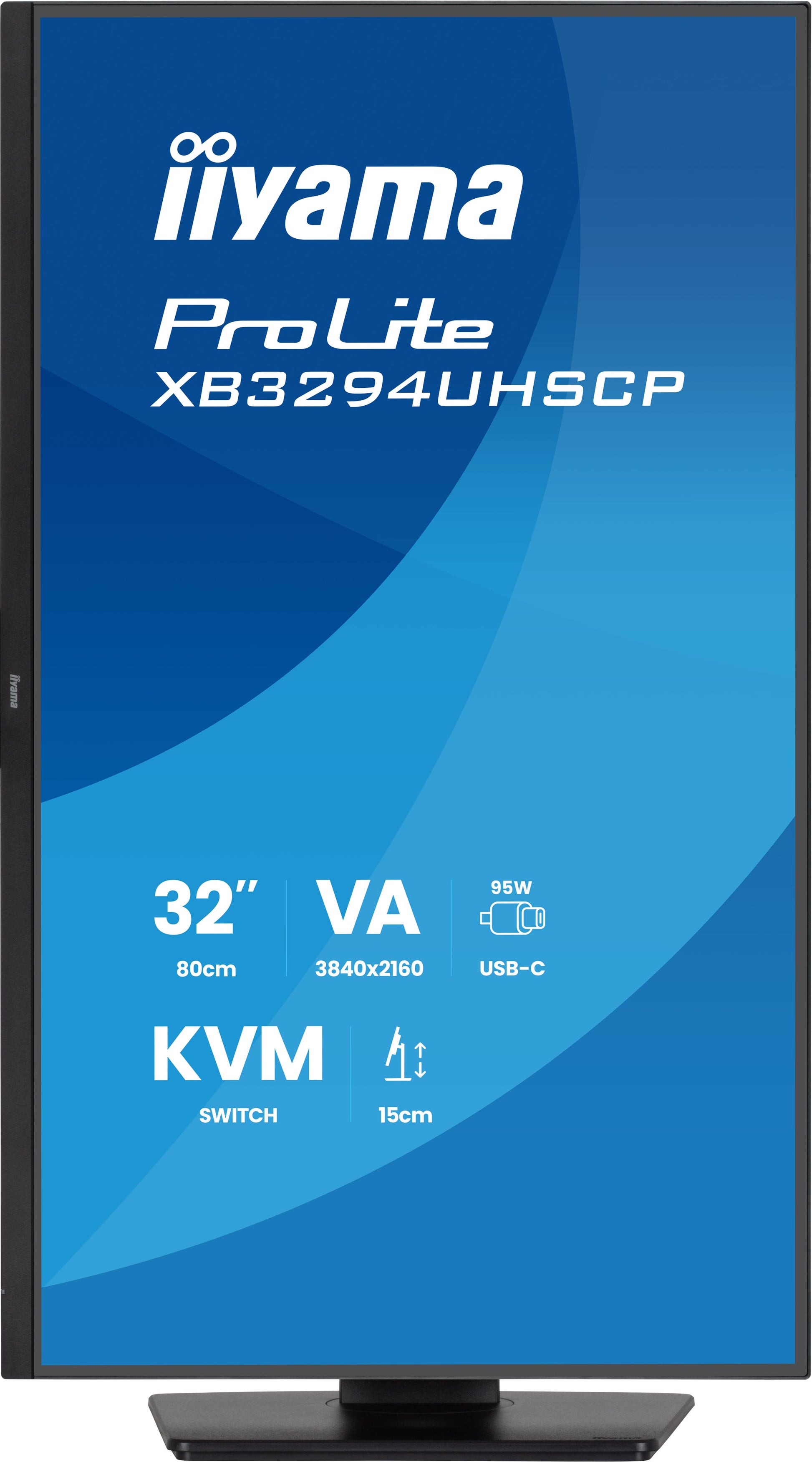 iiyama XB3294UHSCP-B132IN – Monitor, VA, USB-C (95 W)