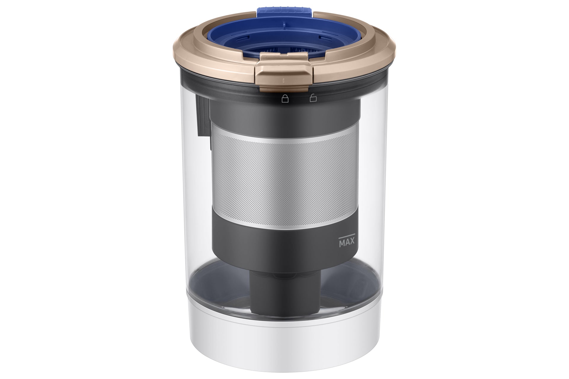 Samsung Stabstaubsauger VS20B95843W/SW – 0,5 l, Akkubetrieb, 86 dB(A), 25,2 V