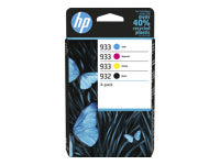 HP Tintenpatronen-Multipack 932/933, CMYK, 4er-Pack – für OfficeJet 6100, OfficeJet 6600, OfficeJet 6700 und andere