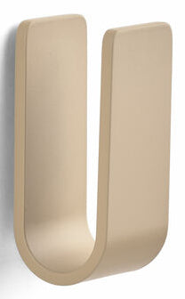 Zone Denmark Haken Ume – 3,4×3,5×8 cm, Aluminium, Camel