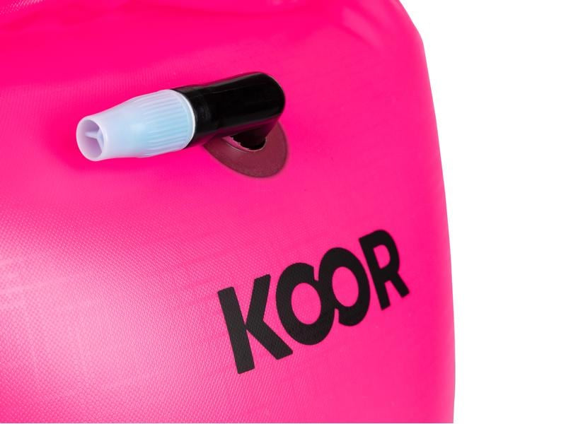 KOOR Schwimmboje – wasserfest – 20 l – pink – Polyvinylchlorid (PVC)