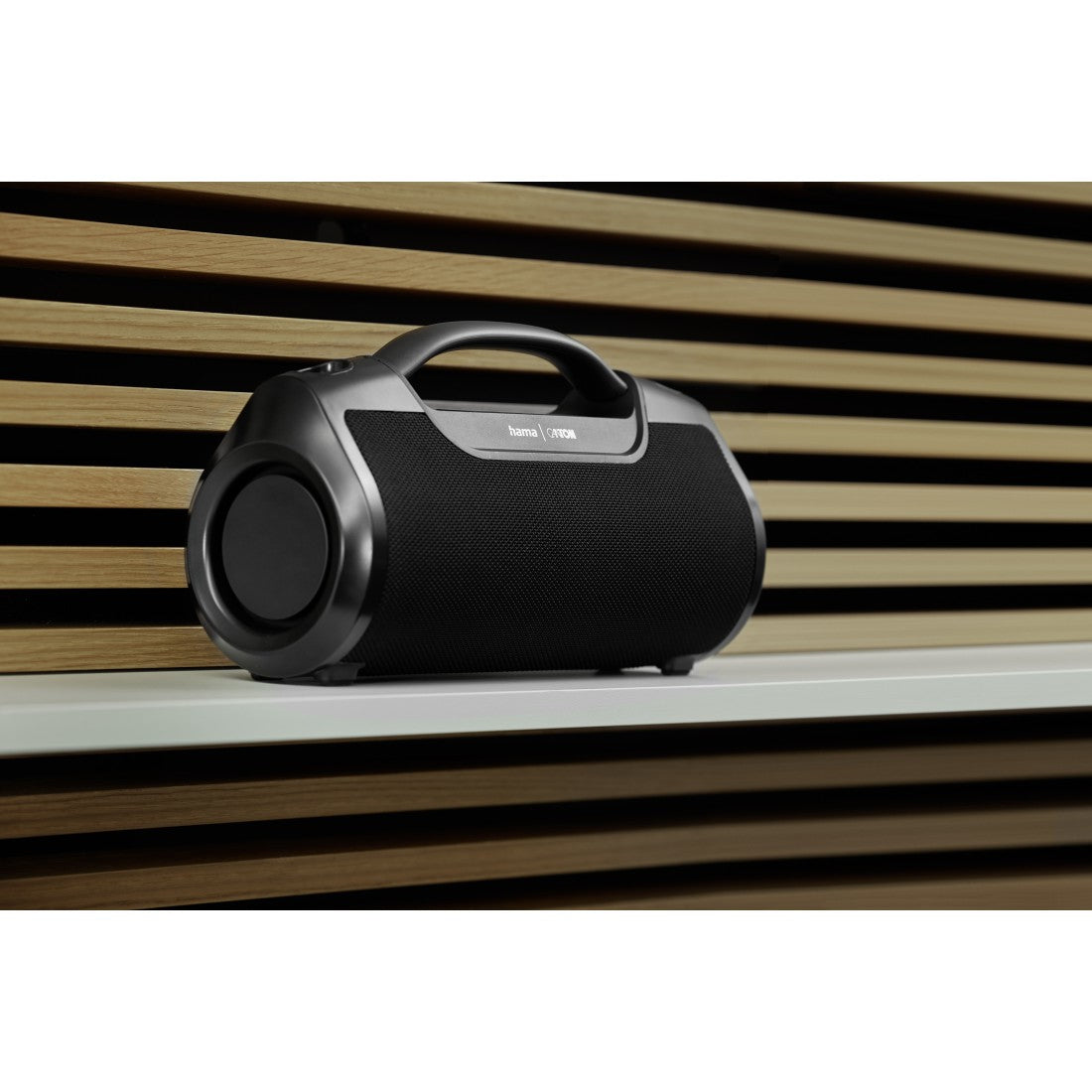 Hama Mate Pro 188219 – Bluetooth-Lautsprecher – IPX6, 12 h Akku, 60 W, Bluetooth 5.0, Schwarz