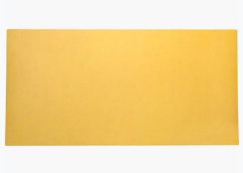 Exacompta Schreibtischunterlage – 400 × 800 mm, PU-Kunstleder, Türkis/Gelb, 1 Stück