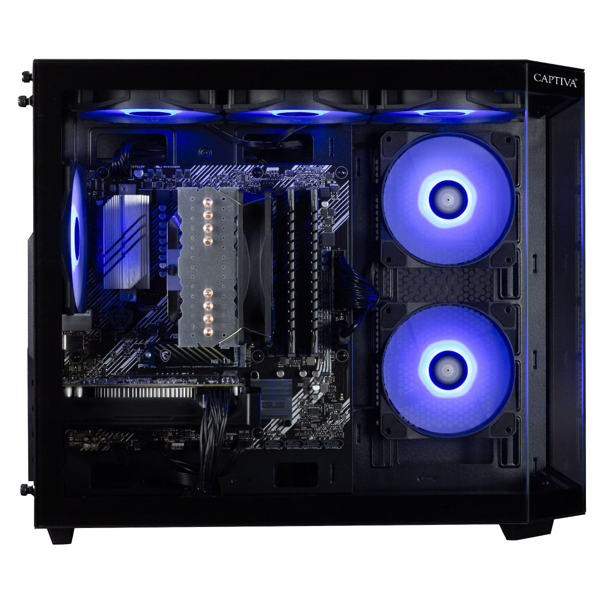 Captiva Advanced Gaming Tower – AMD Ryzen 7 5700X, 32 GB RAM, 1 TB SSD, Windows 11 Home