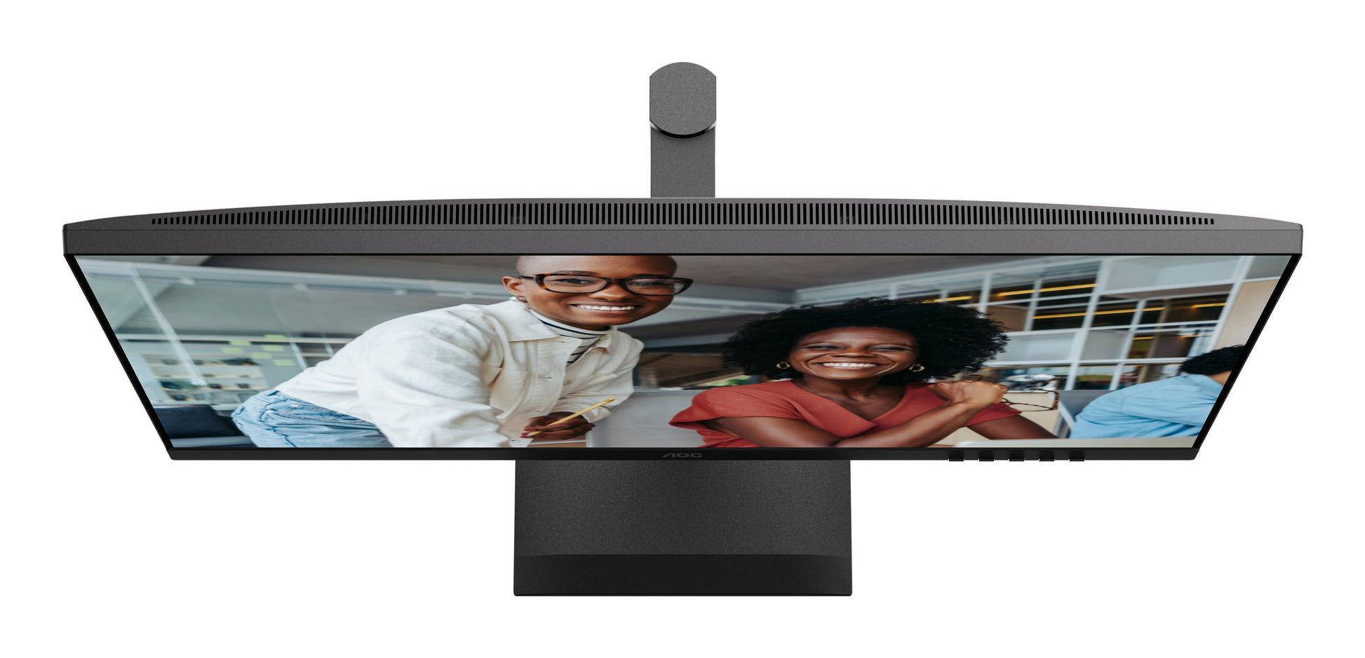 AOC U27E4CV – Monitor, 27", IPS, 60 Hz, 400 cd/m², USB-C, USB-Hub, Adaptive Sync, VESA 100 × 100, Schwarz