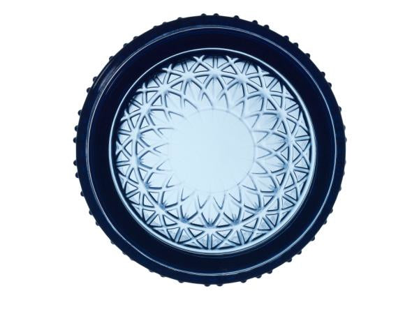 BITZ Latte Macchiato Glas – 4er Set, 380 ml, H 12,5 cm, Glas, Blau, spülmaschinenfest