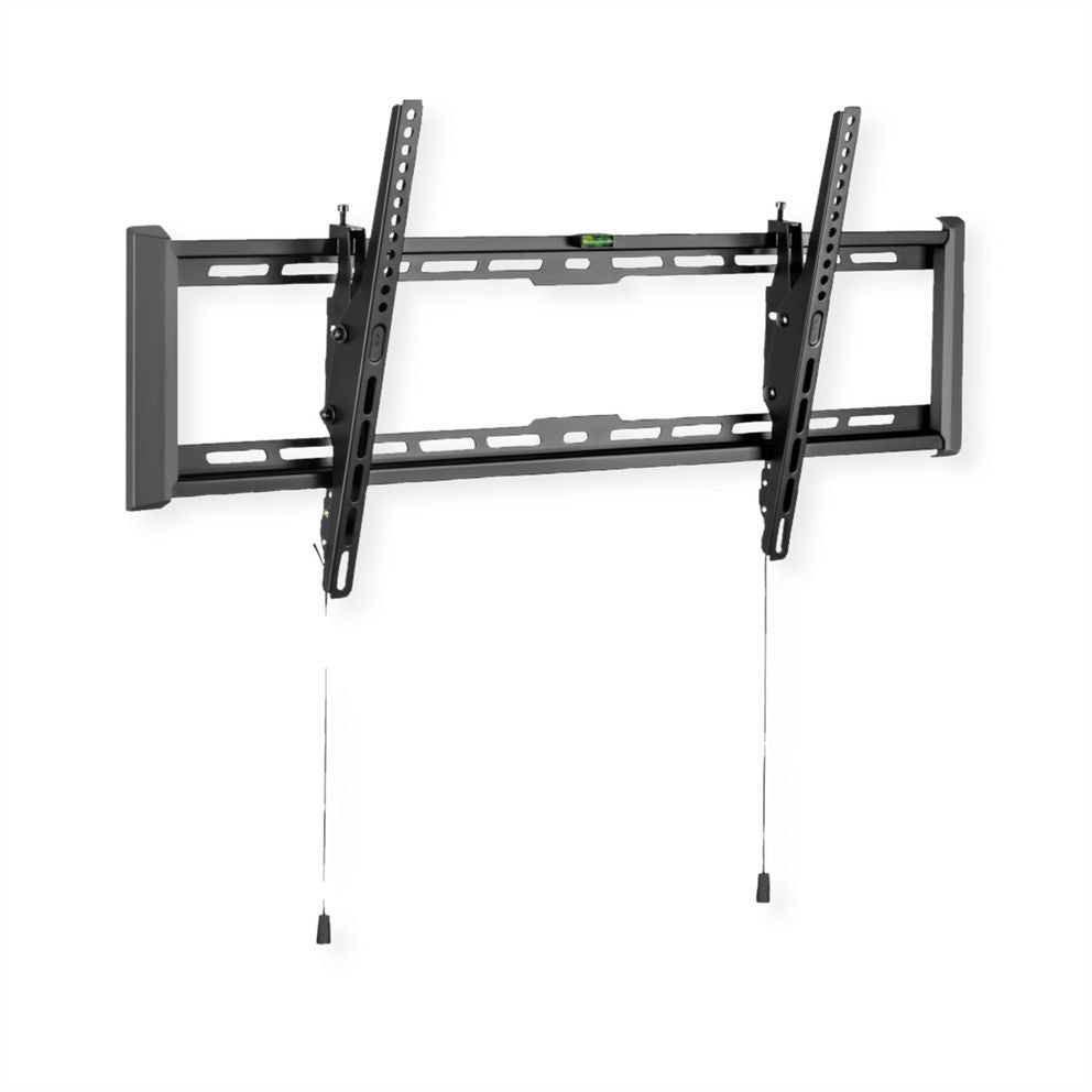 VALUE Wandhalterung – Neigbar – 43–90" – VESA 200×200–800×400 – bis 75 kg, Diebstahlsicherung – Schwarz