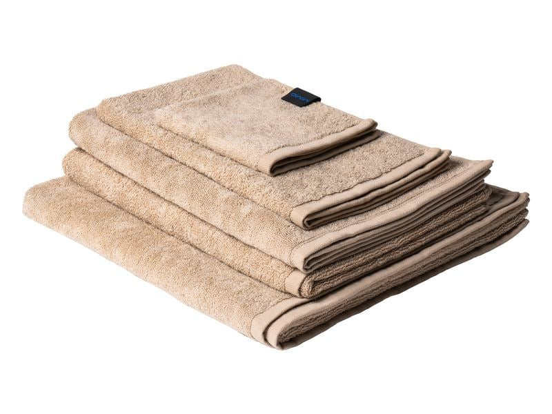 Mimo Seiftuch Sea – 30 × 30 cm, Beige, 65% Baumwolle/35% recyceltes Polyester, 500 g/m²