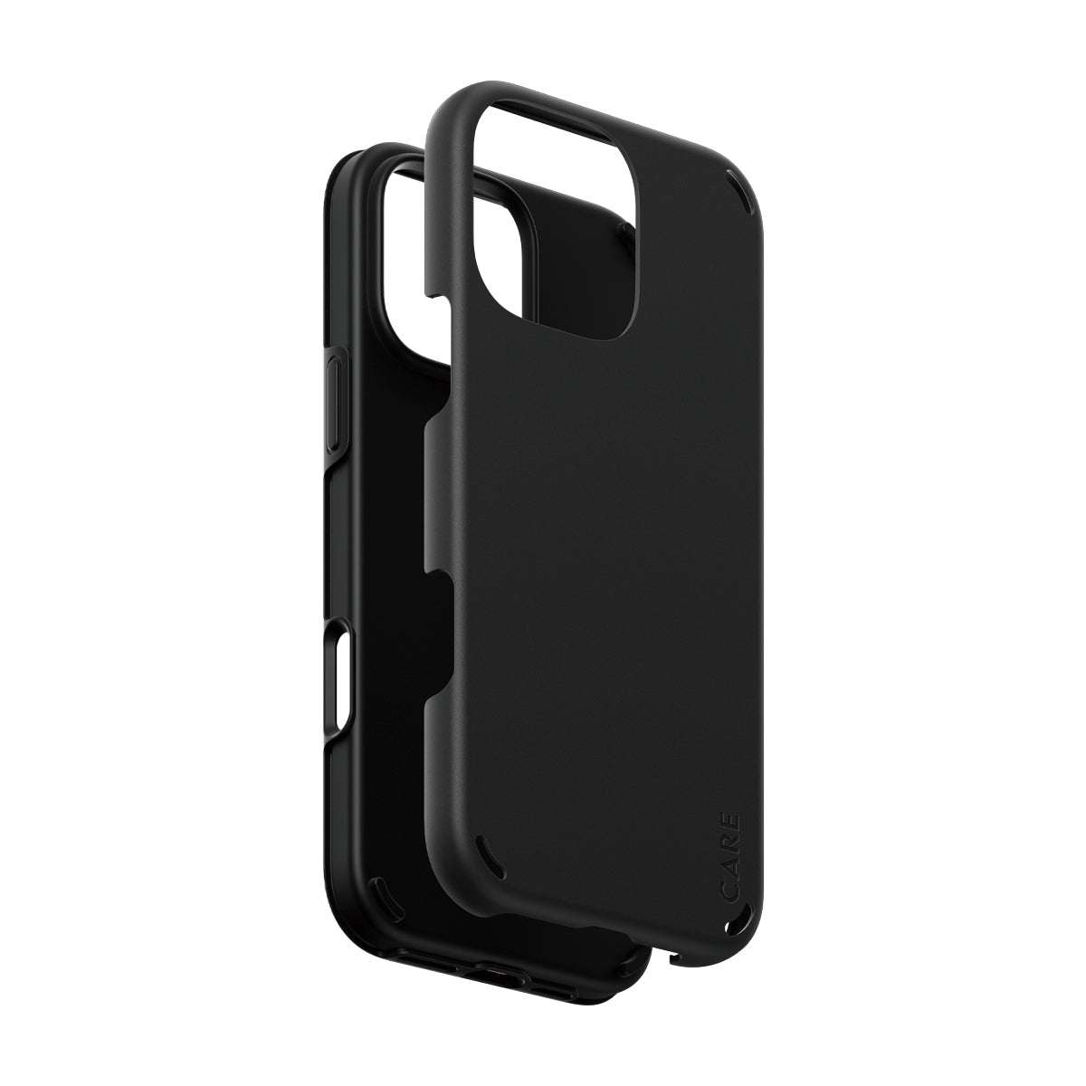 PanzerGlass CARE Feature Backcover – für Apple iPhone 16 Pro Max – Kunststoff, schwarz, bis 4,8 m sturzsicher