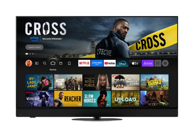 Panasonic TV-77Z90BEK – 77" TV – 4K UHD – OLED – Fire TV – 144 Hz – Dolby Vision, HDR10+