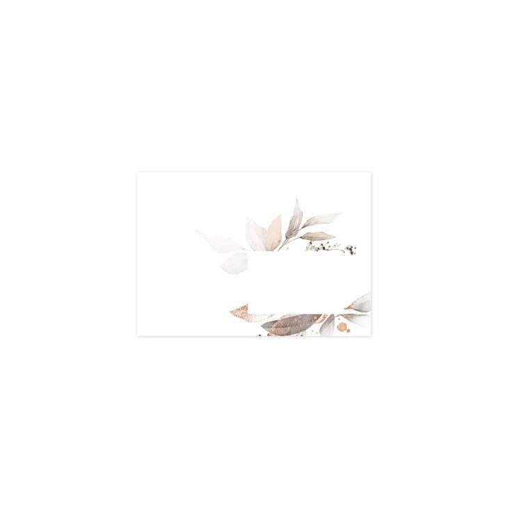 Clairefontaine Briefumschlag C6, mit Fenster, weiss/rosa, 120 g/m², Eukalyptus – 20 Stk.