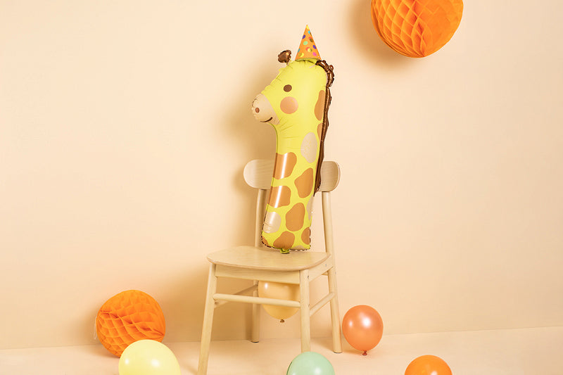 PartyDeco Folienballon – 42 × 90 cm – Folie, mehrfarbig