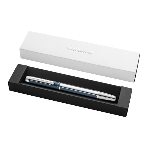 Pelikan Pura R40 – Tintenroller, 0,7 mm, Schwarz, Aluminium, Sortiert