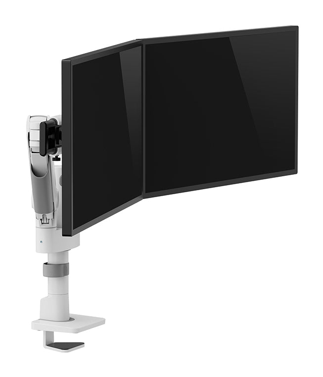 Neomounts DS65S-950Wh2 Full Motion Dual – Monitorarm, Dual, Tischklemme, bis 34", VESA 75 × 75/100 × 100 mm