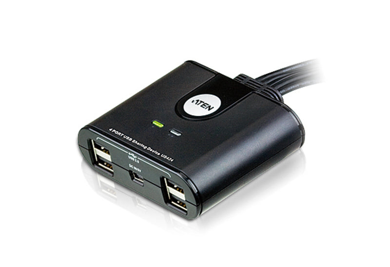 ATEN USB-Hub – USB 2.0, 4× USB-A