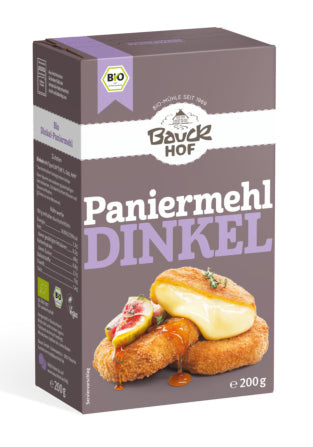Bauck Mühle Dinkel-Paniermehl – Bio, vegan – 200 g
