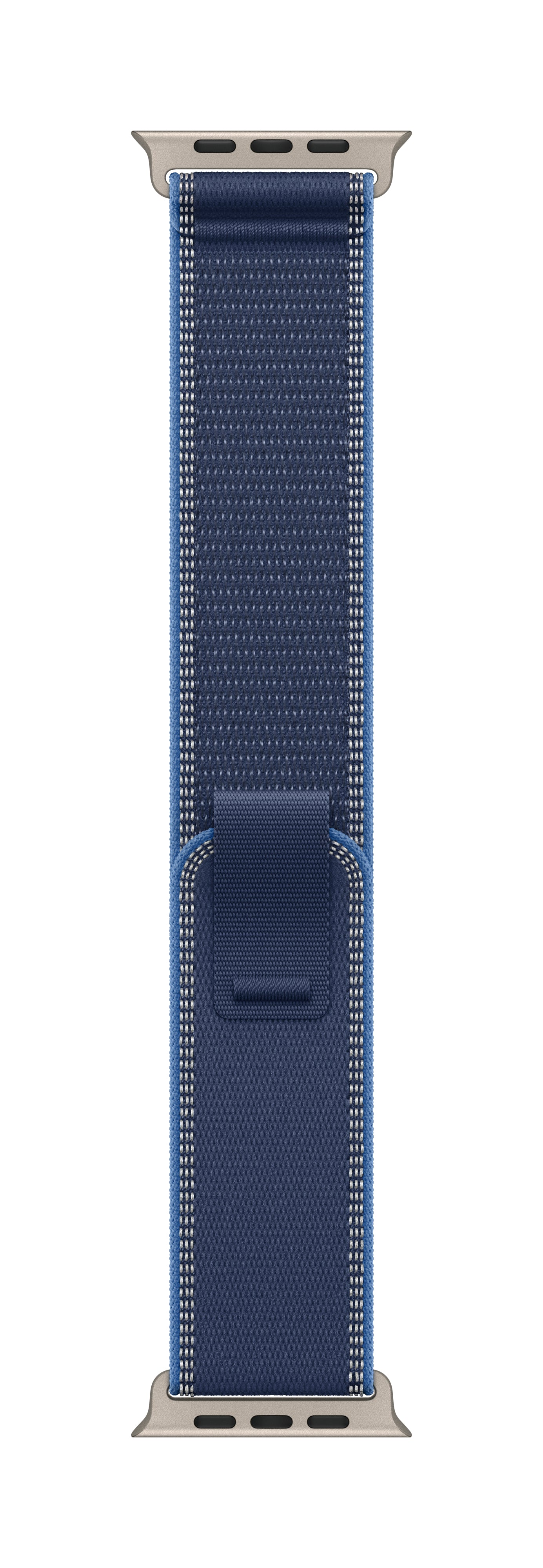 Apple Titan Natur, Trail Loop, Blau, M/L, für Apple Watch