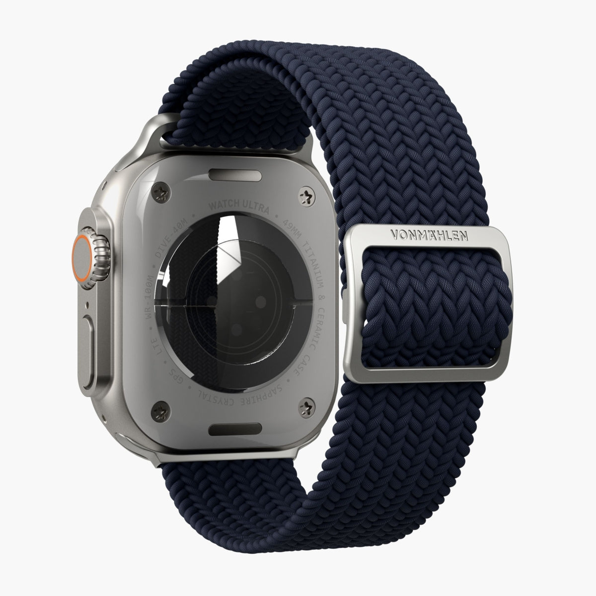 Vonmählen Woven Loop – Navy, für Apple Watch 40, 41, 42 mm