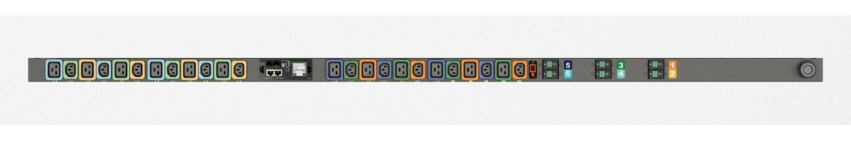 Vertiv MGU5MGB1-24PBB3-3PS56B2A10-S-A Rack-PDU, geschaltet & überwacht, 32 A – 24× AC (C13/C19)