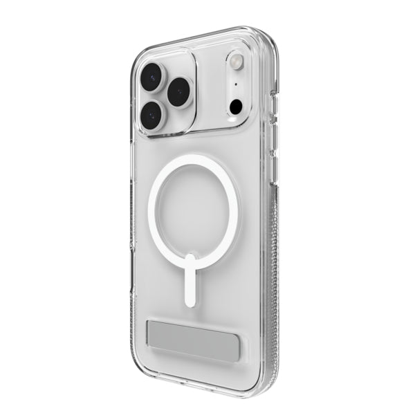 ZAGG Crystal Palace Snap Backcover – für Apple iPhone 17 Pro Max, Graphen, Transparent, bis 4 m Sturzsicher