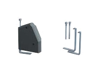 Bachmann DESK Slimline – Kabelhalter, schwarz