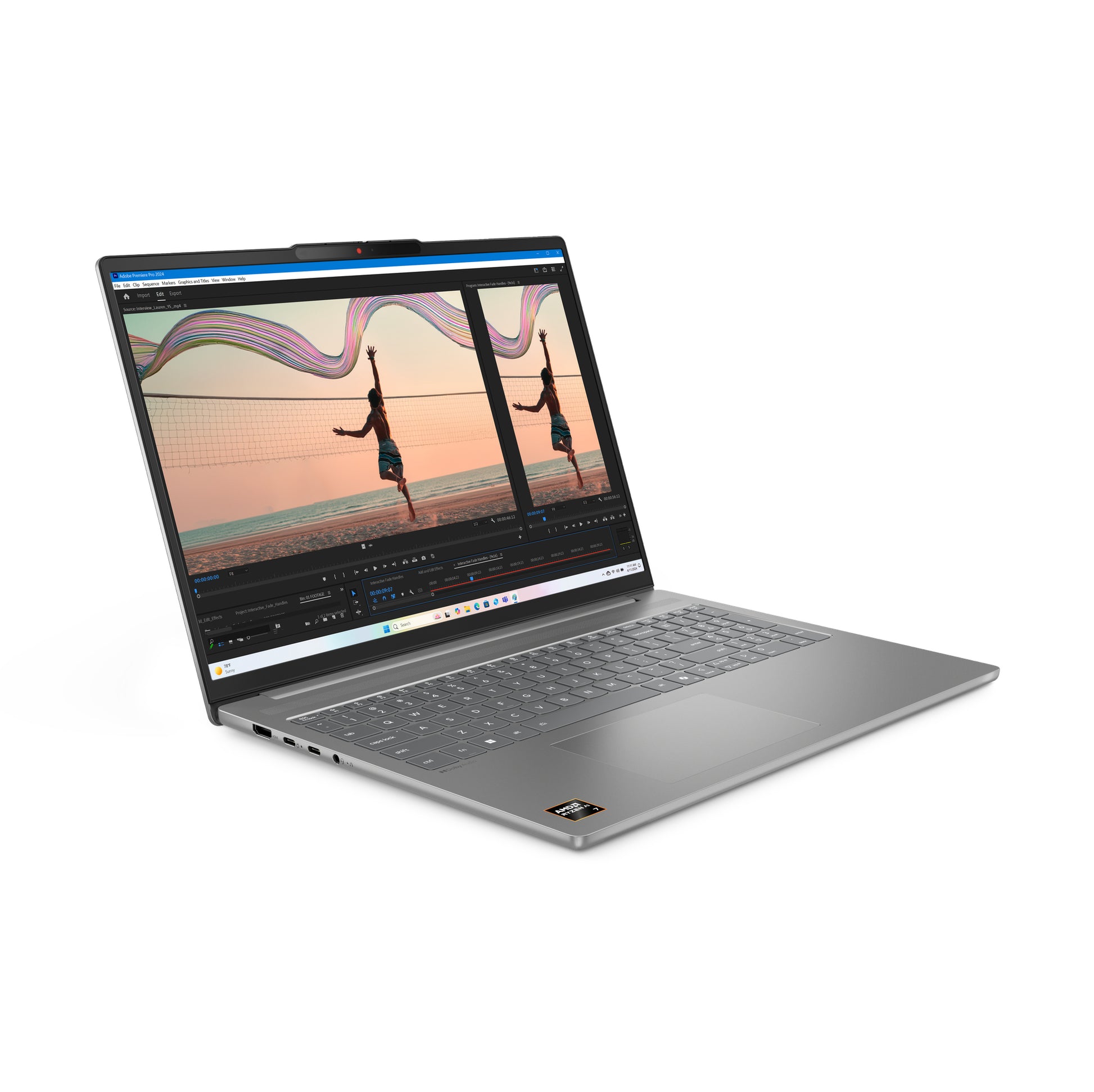 Lenovo IdeaPad Slim 5 – 16" WUXGA, Ryzen 7 8845HS, 32 GB, 1 TB SSD, Win 11 Home