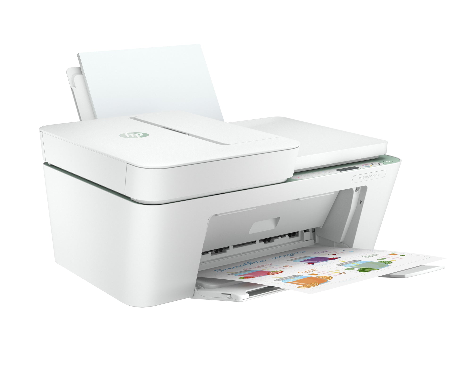 HP DeskJet 4122e – Farbtintenstrahl-Multifunktionsdrucker, A4, 4-in-1, Duplex, ADF, WLAN, AirPrint, Mopria