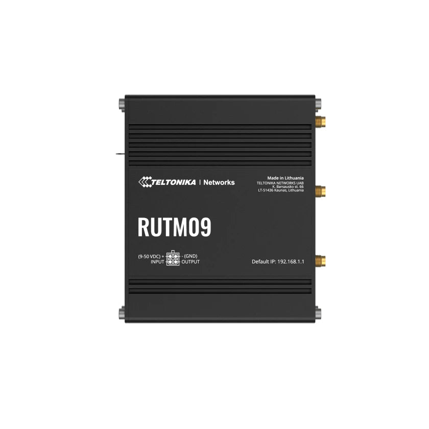Teltonika RUTM09 – VPN-Router – 4×GbE LAN, 1×GbE WAN, 4G LTE (Kat 6), Dual-SIM