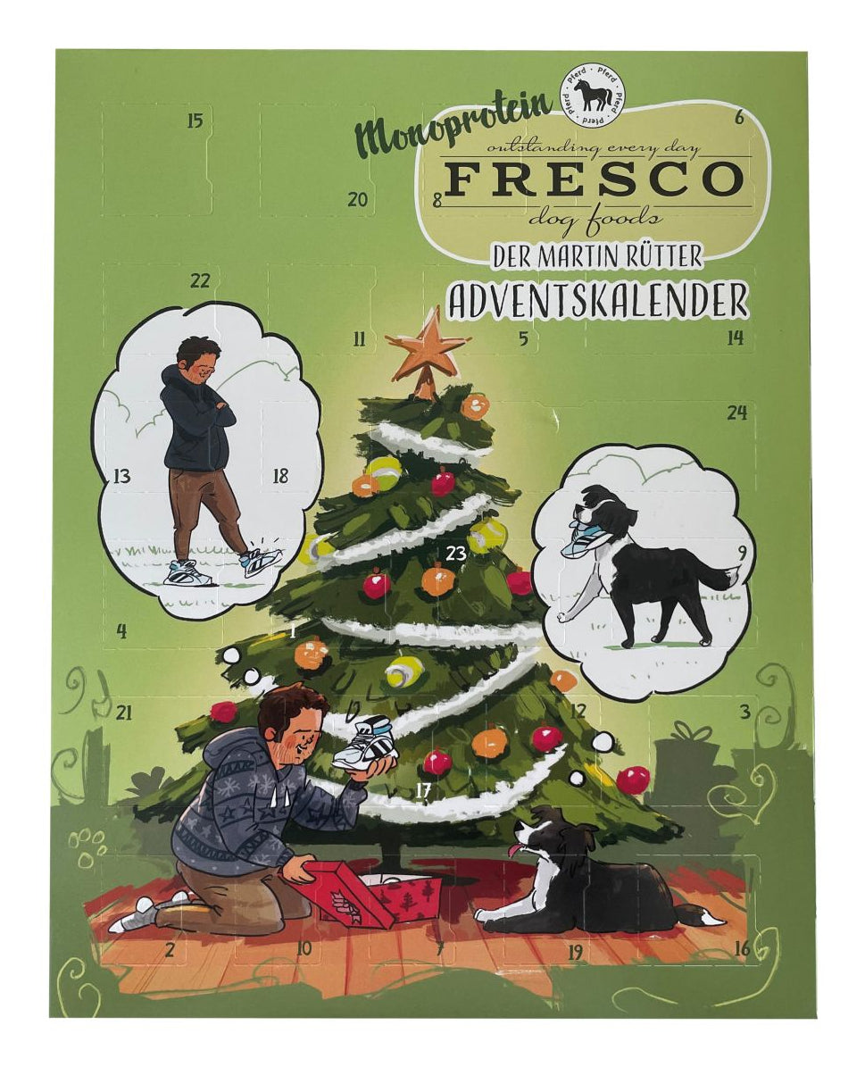 Fresco Adventskalender Mono – Pferd – 180 g