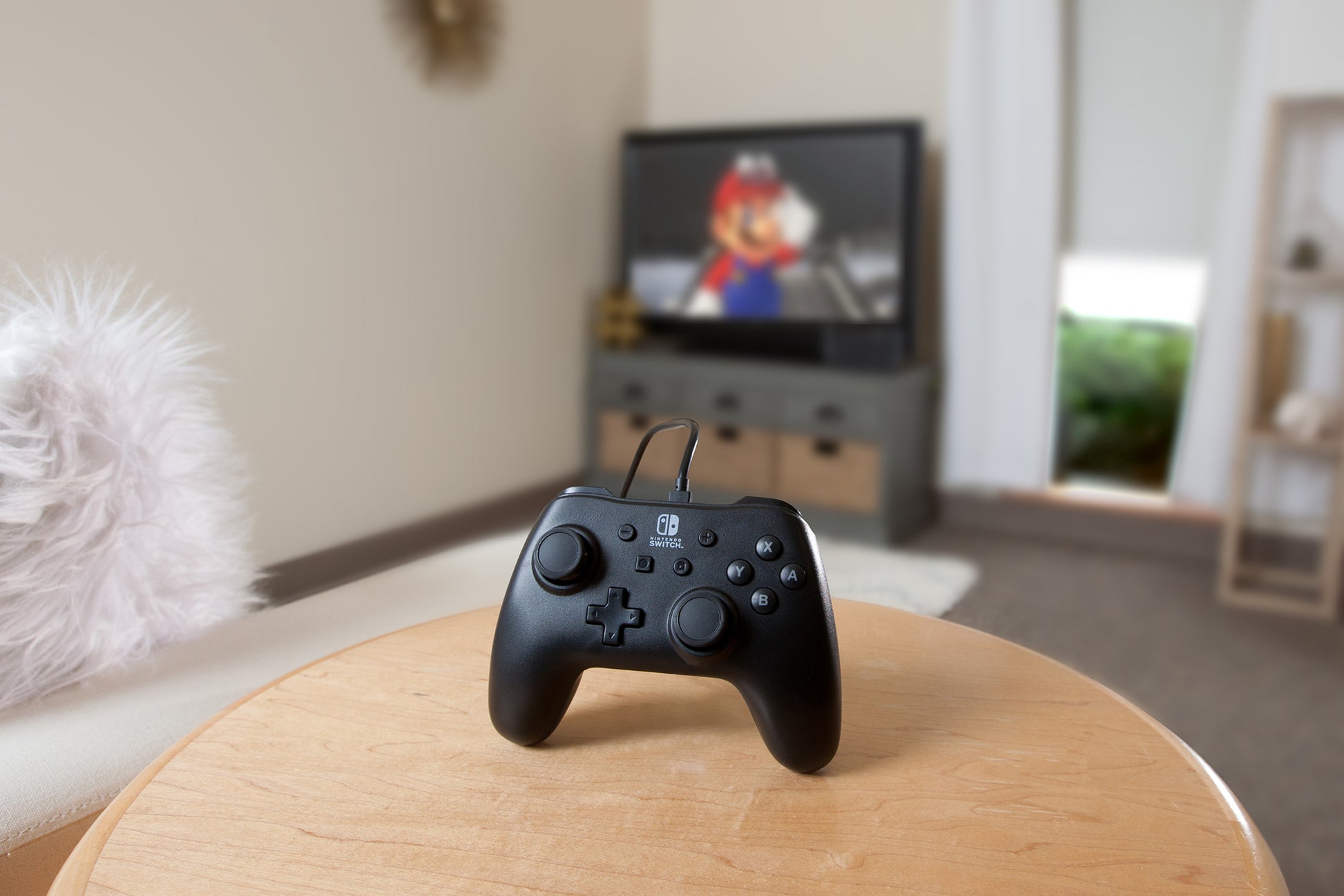 PowerA Wired Controller NSW 151137002 – Gamepad – USB (kabelgebunden, Mikro-USB), programmierbare Tasten, 3 m