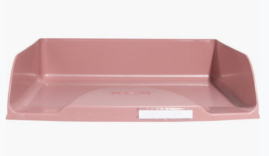 Exacompta Skandi – Briefkorb-Set für A4+, Kunststoff (recycelt), Rosa, 6er-Set