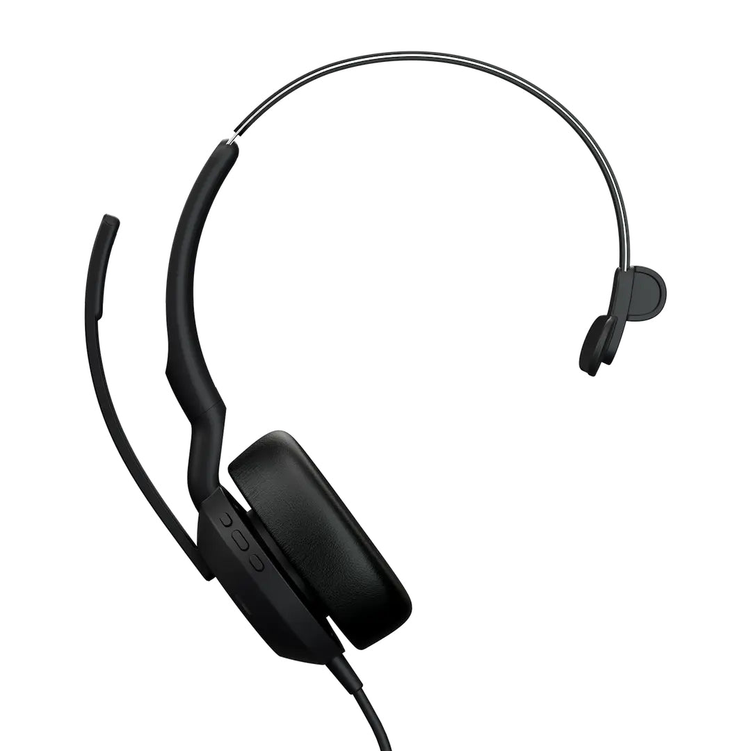 Jabra Evolve2 50 – Mono Headset – USB‑C/USB‑A – für Softphone