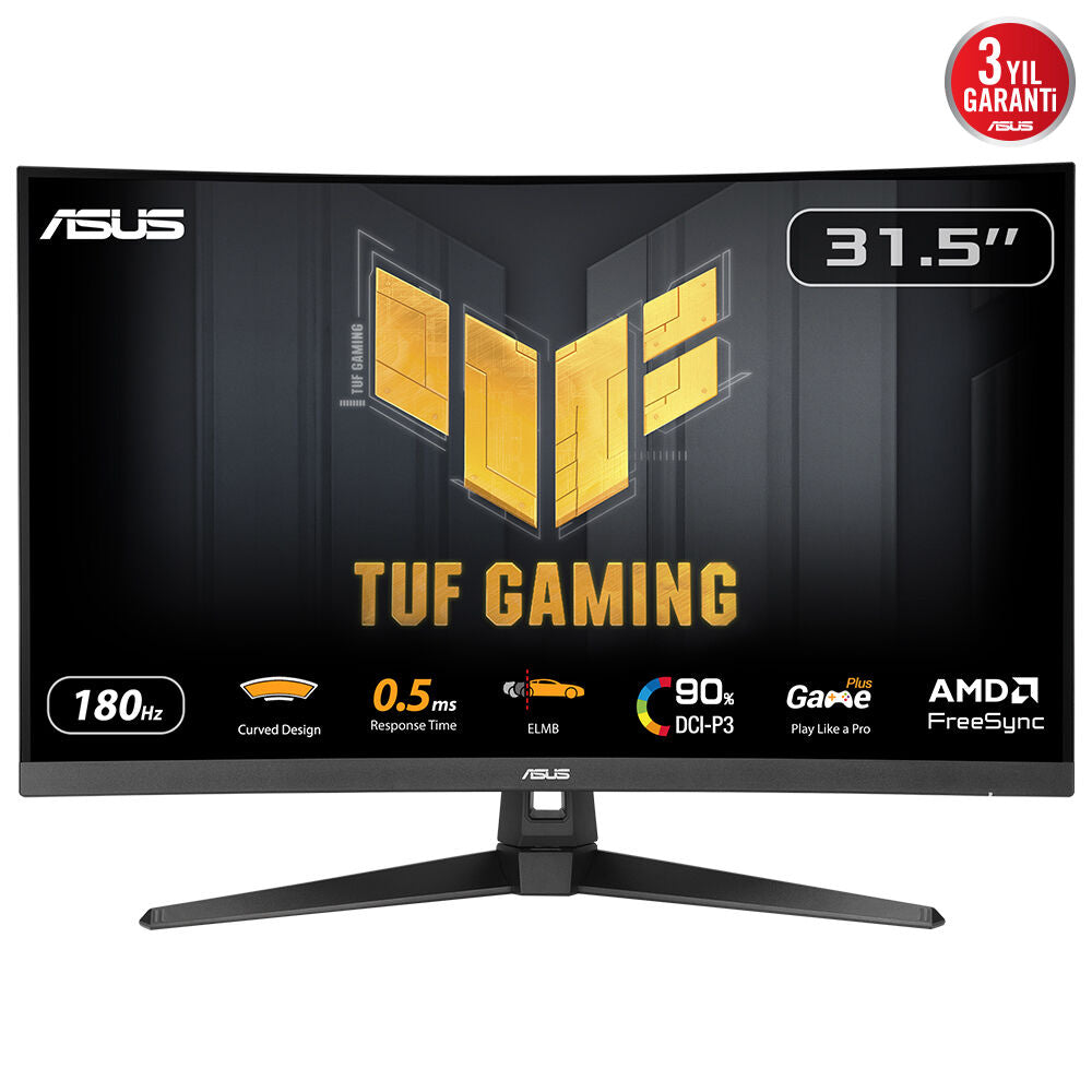 ASUS VG32WQ3B – 31,5" Curved 1500R, 2560 × 1440 (WQHD), VA, 180 Hz, HDR10