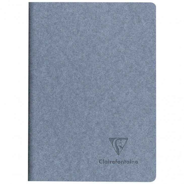 Clairefontaine Notizheft, A6, liniert, Fadenheftung, 96 Seiten, 90 g/m² – Jeans