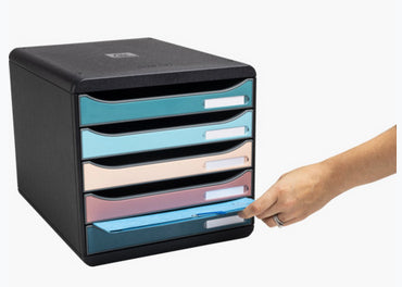 Exacompta Schubladenelement Big-Box Plus – für Format A4/A4+ – 278 × 271 × 347 mm